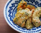 胸肉のあおさとり天♪揚げ焼きで♪米粉使用作り方9写真