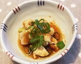 鶏むね肉のオーロラソース和え作り方6写真