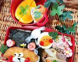 ハンバーグ♡コロッケ♡くまさん弁当♡作り方2写真