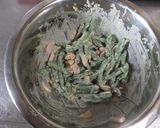 ✿いんげんと魚肉ソーセージのごまマヨ✿作り方3写真