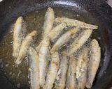 豆あじの唐揚げ甘酢炒め作り方1写真