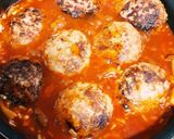 トマトときのこ☆煮込みハンバーグ作り方5写真