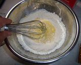 だまを作らず ケーキミックスを混ぜる方法作り方3写真
