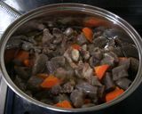 牛スジ煮込み(どて焼き風)作り方2写真