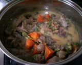 牛スジ煮込み(どて焼き風)作り方3写真