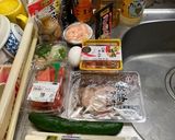 旨辛、簡単、そうめんで ビビン麺作り方1写真