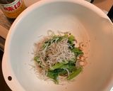 簡単！小松菜しらす！作り方4写真