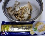 キノコたっぷり!和風明太カルボナーラ♪作り方1写真