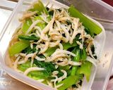 簡単！小松菜しらす！作り方5写真