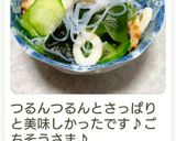 ちゅるんとさっぱり＊春雨入り酢の物♪作り方14写真