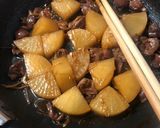 ジメジメした日に！大根と砂肝のサッパリ煮作り方6写真