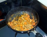 トマトと豚肉のカレー作り方5写真