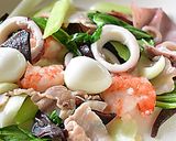 お塩ひかえめ麺つゆで海鮮あんかけおこげ作り方3写真