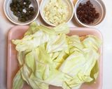 キャベツとアンチョビのパスタ作り方1写真