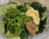 キュウリの梅マヨ・しそ風味作り方3写真