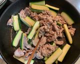 豚肉とズッキーニのピリ辛炒め作り方4写真