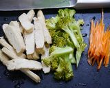 簡単!サラダチキンのとろとろ照り焼き作り方1写真