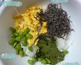 枝豆塩昆布モリンガおにぎり作り方1写真