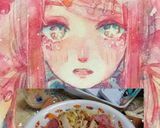 簡単塩焼きそば(鶏皮・キャベツ・人参)作り方12写真