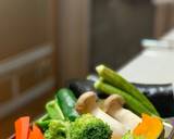 圧力鍋✦手羽と夏野菜のスープカレー作り方3写真