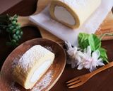 レンジで簡単♡極上スフレロールケーキ作り方12写真