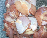 鶏もも肉となすと玉ねぎの甘辛炒め作り方1写真