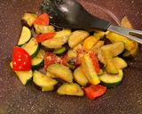 彩り野菜の味噌パウダー炒め♡作り方4写真