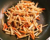 食物繊維を摂ろう✨基本のきんぴらごぼう作り方4写真