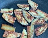 焼き茄子の麺つゆ浸し作り方4写真