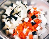 夏野菜たっぷりトマトキーマカレー作り方2写真