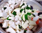 夏野菜たっぷりトマトキーマカレー作り方3写真