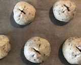 夜発酵パン　黒ごまクリームチーズパン作り方6写真