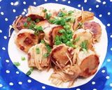 市販のシュウマイとシメジの焼肉のタレ焼き作り方7写真