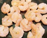 簡単10分！ねぎたっぷりエビチリ作り方4写真