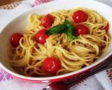 プチトマトのオイルパスタ作り方5写真