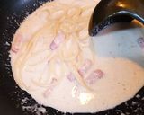生クリームのカルボナーラ作り方6写真