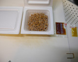 居酒屋風★納豆の油揚げ包み焼き作り方1写真
