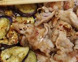 お二人さんの☆なすと豚肉の甘辛醤油和え！作り方6写真