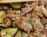 お二人さんの☆なすと豚肉の甘辛醤油和え！作り方6写真