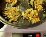 茄子☆みょうがのかき揚げ(無水鍋使用)作り方3写真