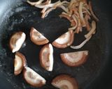 椎茸のおかかバター焼き作り方6写真