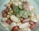 ヘルシー！お豆のごまドレッシングサラダ！作り方4写真