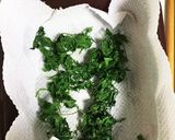 大量パクチーを4分でドライパウダーに作り方6写真