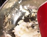 オレオチーズケーキ（ミントクリーム味で♪作り方2写真