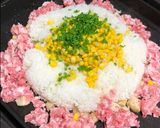 我が家の　HOTプレートでペッパーランチ作り方1写真