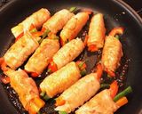 七夕肉巻きプレート作り方7写真