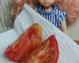 リカちゃん♡ほぼ無水トマトハヤシ○･･○作り方1写真