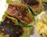 ずぼら　でもはがれない　ピーマン肉詰作り方10写真