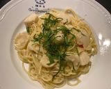 ホタテとシラスのパスタ　レモンバター風味作り方6写真