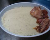 ヨシダソースで照り焼きチキンマヨポテト作り方2写真